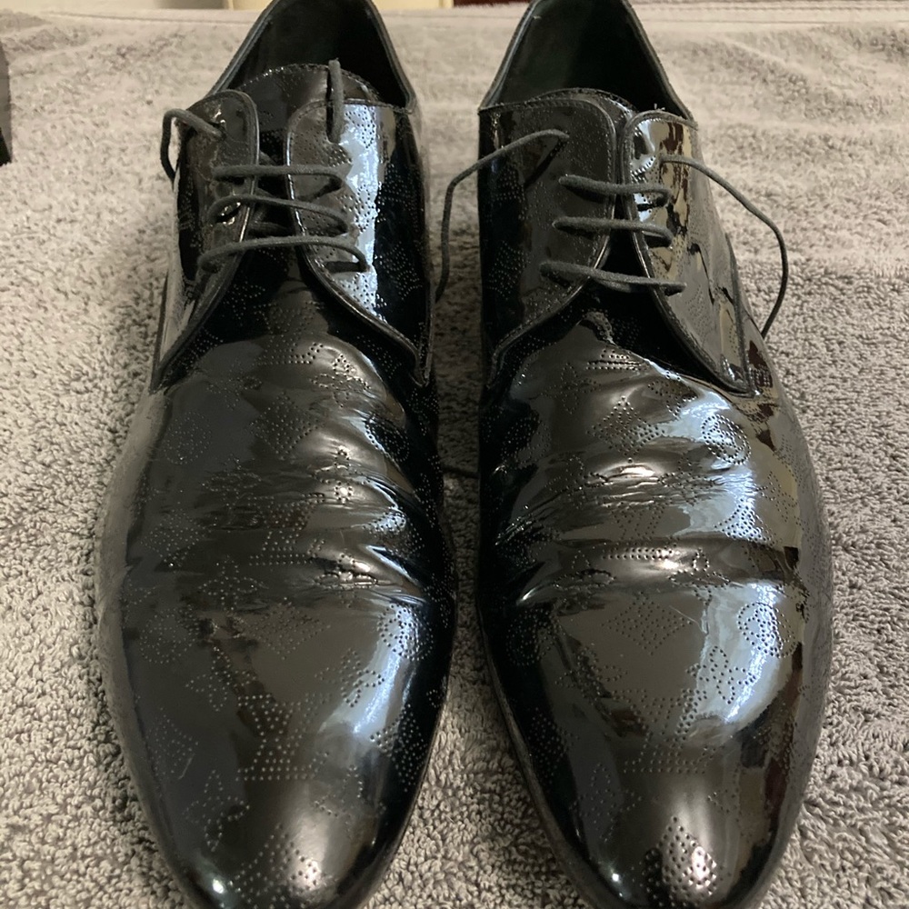 Louis Vuitton Monogram Vernis Tuxedo Shoes